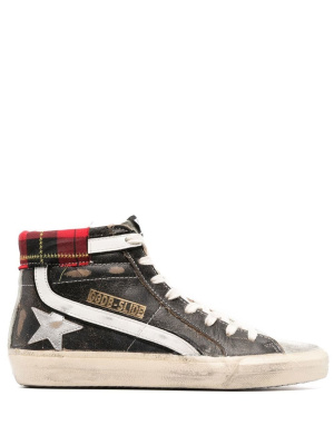 Distressed-finish high-top sneakers, Golden Goose Distressed-finish high-top sneakers
Distressed-finish high-top sneakers, Golden Goose Distressed-finish high-top sneakers