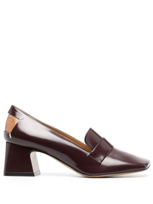 Square-toe leather 55mm pumps, Maison Margiela Square-toe leather 55mm pumps
Square-toe leather 55mm pumps, Maison Margiela Square-toe leather 55mm pumps