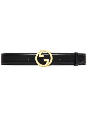 

Logo-plaque buckle-fastening belt, Gucci Logo-plaque buckle-fastening belt