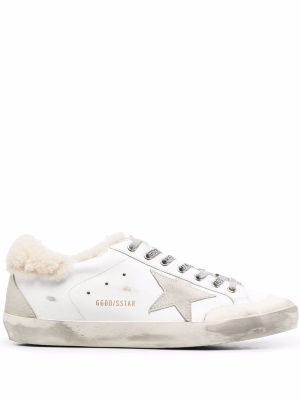 Super-Star shearling-trim sneakers, Golden Goose Super-Star shearling-trim sneakers
Super-Star shearling-trim sneakers, Golden Goose Super-Star shearling-trim sneakers