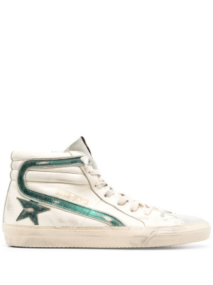 Slide distressed high-top sneakers, Golden Goose Slide distressed high-top sneakers
Slide distressed high-top sneakers, Golden Goose Slide distressed high-top sneakers