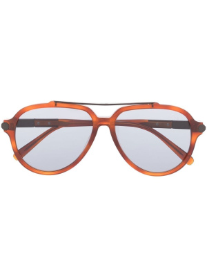 Tortoiseshell-effect pilot-frame sunglasses, Brioni Tortoiseshell-effect pilot-frame sunglasses
Tortoiseshell-effect pilot-frame sunglasses, Brioni Tortoiseshell-effect pilot-frame sunglasses