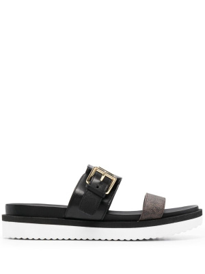Monogram-logo leather slides, Michael Michael Kors Monogram-logo leather slides
Monogram-logo leather slides, Michael Michael Kors Monogram-logo leather slides