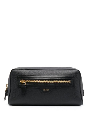 Logo-print Saffiano leather wash bag, TOM FORD Logo-print Saffiano leather wash bag
Logo-print Saffiano leather wash bag, TOM FORD Logo-print Saffiano leather wash bag