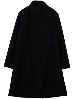 Pointed-collar single-breasted coat, Y-3 Pointed-collar single-breasted coat
Pointed-collar single-breasted coat, Y-3 Pointed-collar single-breasted coat