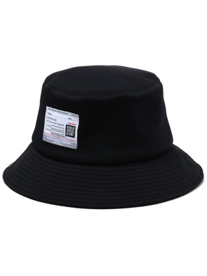

Logo-patch bucket hat, Maison Mihara Yasuhiro Logo-patch bucket hat