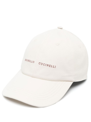 Embroidered-logo baseball cap, Brunello Cucinelli Embroidered-logo baseball cap
Embroidered-logo baseball cap, Brunello Cucinelli Embroidered-logo baseball cap