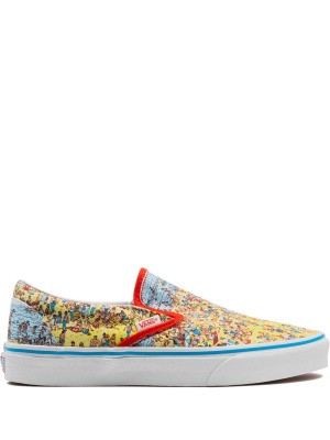 X Where's Waldo Classic Slip-On sneakers, Vans X Where's Waldo Classic Slip-On sneakers
X Where's Waldo Classic Slip-On sneakers, Vans X Where's Waldo Classic Slip-On sneakers