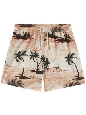 Hawaiian Dream drawstring swim shorts, Palm Angels Hawaiian Dream drawstring swim shorts
Hawaiian Dream drawstring swim shorts, Palm Angels Hawaiian Dream drawstring swim shorts