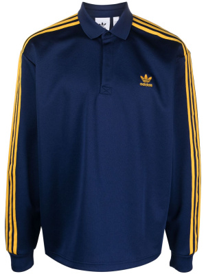 Logo-print long-sleeve polo shirt, Adidas Logo-print long-sleeve polo shirt
Logo-print long-sleeve polo shirt, Adidas Logo-print long-sleeve polo shirt