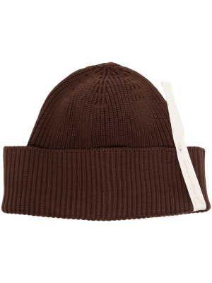 

Ribbed-knit beanie hat, Jacquemus Ribbed-knit beanie hat