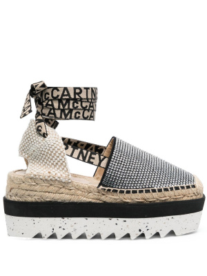 Gaia crystal-embellished platform espadrilles, Stella McCartney Gaia crystal-embellished platform espadrilles
Gaia crystal-embellished platform espadrilles, Stella McCartney Gaia crystal-embellished platform espadrilles