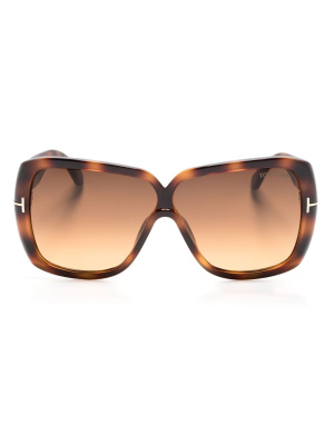 Tortoiseshell-effect oversize-frame sunglasses, TOM FORD Eyewear Tortoiseshell-effect oversize-frame sunglasses
Tortoiseshell-effect oversize-frame sunglasses, TOM FORD Eyewear Tortoiseshell-effect oversize-frame sunglasses