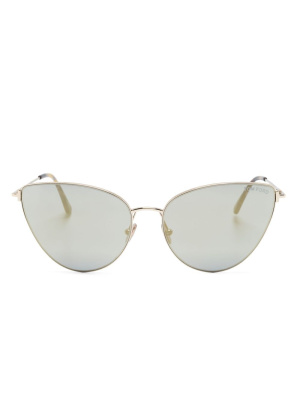 Cat-eye-frame straight-arms sunglasses, TOM FORD Eyewear Cat-eye-frame straight-arms sunglasses
Cat-eye-frame straight-arms sunglasses, TOM FORD Eyewear Cat-eye-frame straight-arms sunglasses