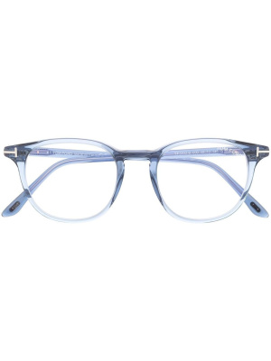 Translucent round-frame glasses, TOM FORD Eyewear Translucent round-frame glasses
Translucent round-frame glasses, TOM FORD Eyewear Translucent round-frame glasses