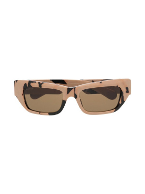 Camouflage-pattern biker-style sunglasses, Gucci Eyewear Camouflage-pattern biker-style sunglasses
Camouflage-pattern biker-style sunglasses, Gucci Eyewear Camouflage-pattern biker-style sunglasses