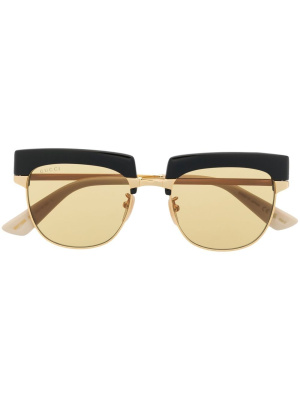 Colour-block tinted-lens sunglasses, Gucci Eyewear Colour-block tinted-lens sunglasses
Colour-block tinted-lens sunglasses, Gucci Eyewear Colour-block tinted-lens sunglasses