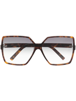 Tortoiseshell-frame design sunglasses, Saint Laurent Eyewear Tortoiseshell-frame design sunglasses
Tortoiseshell-frame design sunglasses, Saint Laurent Eyewear Tortoiseshell-frame design sunglasses