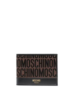 Monogram logo stamp bi-fold wallet, Moschino Monogram logo stamp bi-fold wallet
Monogram logo stamp bi-fold wallet, Moschino Monogram logo stamp bi-fold wallet