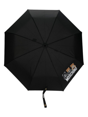 

Logo-print umbrella, Moschino Logo-print umbrella