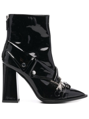 Jacket-detailed ankle leather boots, Moschino Jacket-detailed ankle leather boots
Jacket-detailed ankle leather boots, Moschino Jacket-detailed ankle leather boots