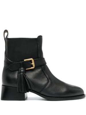 Tassel-detail 40mm leather boots, See by Chloé Tassel-detail 40mm leather boots
Tassel-detail 40mm leather boots, See by Chloé Tassel-detail 40mm leather boots
