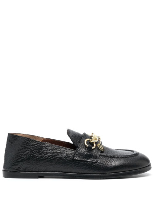 Aryel logo-charm leather loafers, See by Chloé Aryel logo-charm leather loafers
Aryel logo-charm leather loafers, See by Chloé Aryel logo-charm leather loafers
