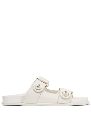 Fayence pearl-embellished sandals, Jimmy Choo Fayence pearl-embellished sandals
Fayence pearl-embellished sandals, Jimmy Choo Fayence pearl-embellished sandals