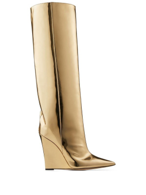 Blake metallic 110mm wedge boots, Jimmy Choo Blake metallic 110mm wedge boots
Blake metallic 110mm wedge boots, Jimmy Choo Blake metallic 110mm wedge boots