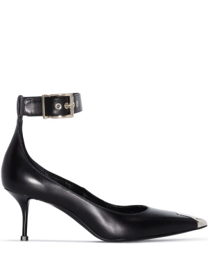 Contrasting-toe cap leather pumps, Alexander McQueen Contrasting-toe cap leather pumps
Contrasting-toe cap leather pumps, Alexander McQueen Contrasting-toe cap leather pumps