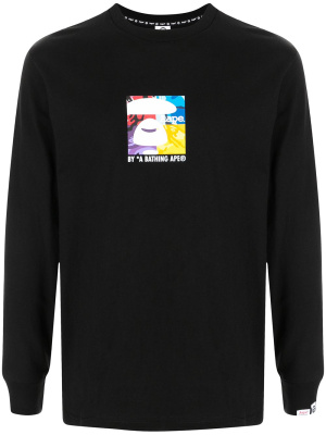Logo-print long-sleeved T-shirt, AAPE BY *A BATHING APE® Logo-print long-sleeved T-shirt
Logo-print long-sleeved T-shirt, AAPE BY *A BATHING APE® Logo-print long-sleeved T-shirt