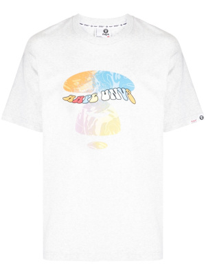 Slogan-print crew-neck T-shirt, AAPE BY *A BATHING APE® Slogan-print crew-neck T-shirt
Slogan-print crew-neck T-shirt, AAPE BY *A BATHING APE® Slogan-print crew-neck T-shirt