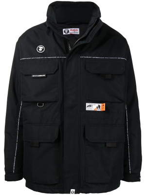 Padded patch-pocket jacket, AAPE BY *A BATHING APE® Padded patch-pocket jacket
Padded patch-pocket jacket, AAPE BY *A BATHING APE® Padded patch-pocket jacket