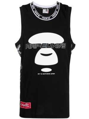 Logo-embellished jersey tank top, AAPE BY *A BATHING APE® Logo-embellished jersey tank top
Logo-embellished jersey tank top, AAPE BY *A BATHING APE® Logo-embellished jersey tank top