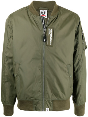 Logo lettering bomber jacket, AAPE BY *A BATHING APE® Logo lettering bomber jacket
Logo lettering bomber jacket, AAPE BY *A BATHING APE® Logo lettering bomber jacket
