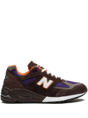 

Made in USA 990v2 "Brown/Orange/Purple" sneakers, New Balance Made in USA 990v2 "Brown/Orange/Purple" sneakers