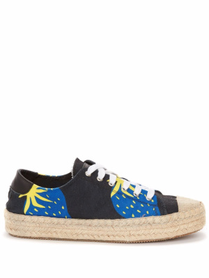 Strawberry-print espadrille sneakers, JW Anderson Strawberry-print espadrille sneakers
Strawberry-print espadrille sneakers, JW Anderson Strawberry-print espadrille sneakers