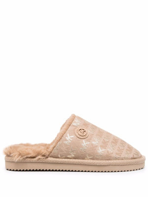 Janis monogram-print slippers, Michael Kors Janis monogram-print slippers
Janis monogram-print slippers, Michael Kors Janis monogram-print slippers