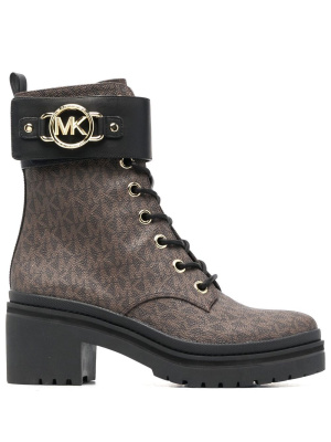 Rory monogram-print combat boots, Michael Kors Rory monogram-print combat boots
Rory monogram-print combat boots, Michael Kors Rory monogram-print combat boots