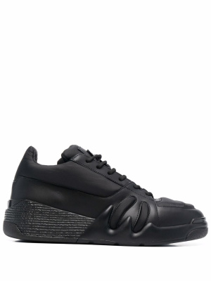 

Chunky low-top leather sneakers, Giuseppe Zanotti Chunky low-top leather sneakers