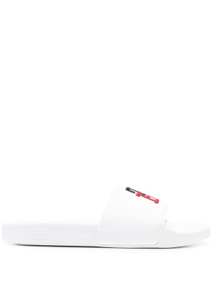 Embroidered-logo slip-on sandals, Tommy Hilfiger Embroidered-logo slip-on sandals
Embroidered-logo slip-on sandals, Tommy Hilfiger Embroidered-logo slip-on sandals