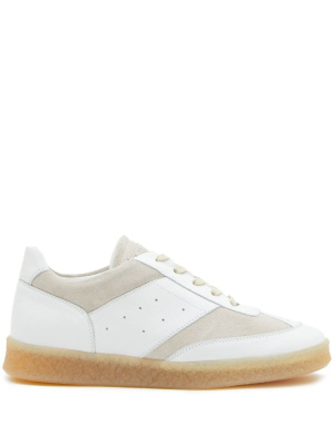 

Panelled low-top sneakers, MM6 Maison Margiela Panelled low-top sneakers