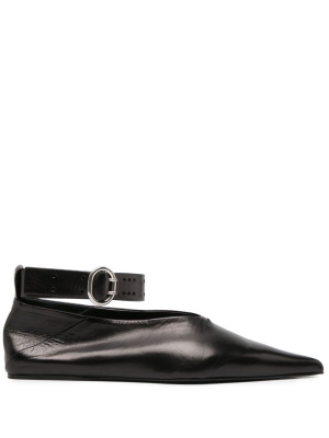 Pointed-toe leather ballerina shoes, Jil Sander Pointed-toe leather ballerina shoes
Pointed-toe leather ballerina shoes, Jil Sander Pointed-toe leather ballerina shoes