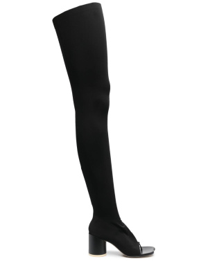 70mm leather thigh-high boots, MM6 Maison Margiela 70mm leather thigh-high boots
70mm leather thigh-high boots, MM6 Maison Margiela 70mm leather thigh-high boots