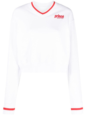 X Prince Sporty V-neck sweatshirt, Sporty & Rich X Prince Sporty V-neck sweatshirt
X Prince Sporty V-neck sweatshirt, Sporty & Rich X Prince Sporty V-neck sweatshirt