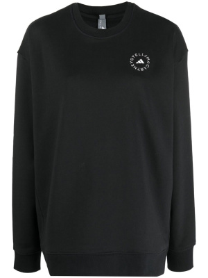 Logo-print organic-cotton sweatshirt, Adidas by Stella McCartney Logo-print organic-cotton sweatshirt
Logo-print organic-cotton sweatshirt, Adidas by Stella McCartney Logo-print organic-cotton sweatshirt