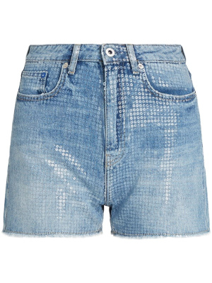 Sequin-embellished denim shorts, Karl Lagerfeld Jeans Sequin-embellished denim shorts
Sequin-embellished denim shorts, Karl Lagerfeld Jeans Sequin-embellished denim shorts