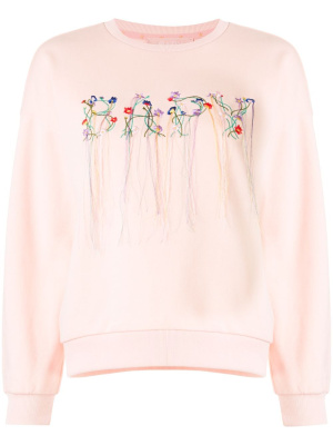 Embroidered floral logo sweatshirt, BAPY BY *A BATHING APE® Embroidered floral logo sweatshirt
Embroidered floral logo sweatshirt, BAPY BY *A BATHING APE® Embroidered floral logo sweatshirt