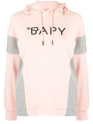 

Colour blocked hoodie, BAPY BY *A BATHING APE® Colour blocked hoodie