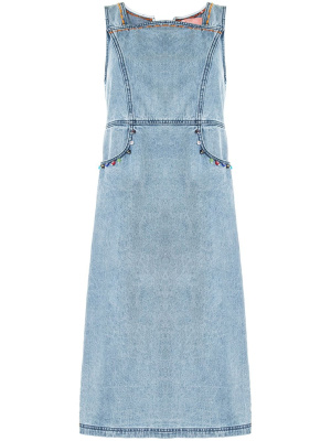 Sleeveless embellished denim dress, BAPY BY *A BATHING APE® Sleeveless embellished denim dress
Sleeveless embellished denim dress, BAPY BY *A BATHING APE® Sleeveless embellished denim dress